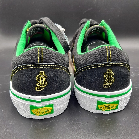 NEW Mens Vans Old Skool Pro Shake Junt Black Shoes - Picture 4 of 9